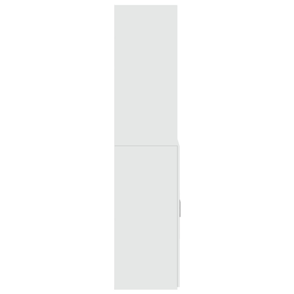 Skåp Vit 80x42,5x185 cm