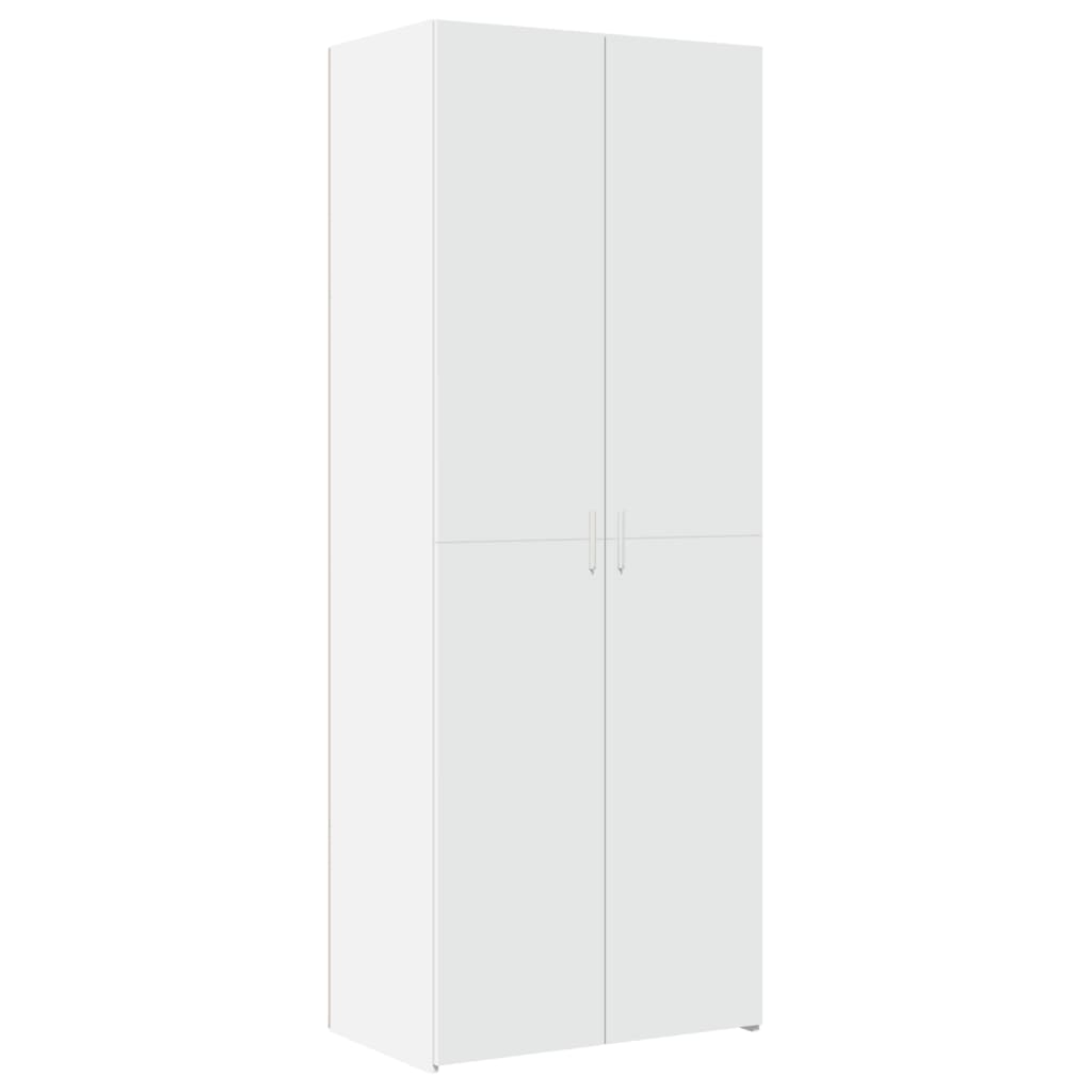 Skåp Vit 70x42,5x185 cm