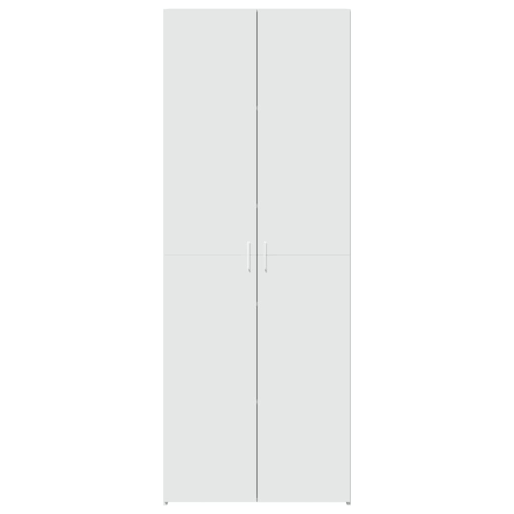 Skåp Vit 70x42,5x185 cm