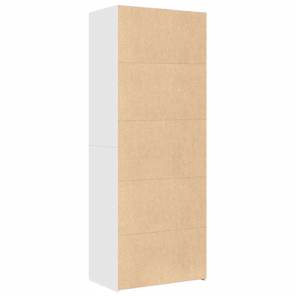 Skåp Vit 70x42,5x185 cm