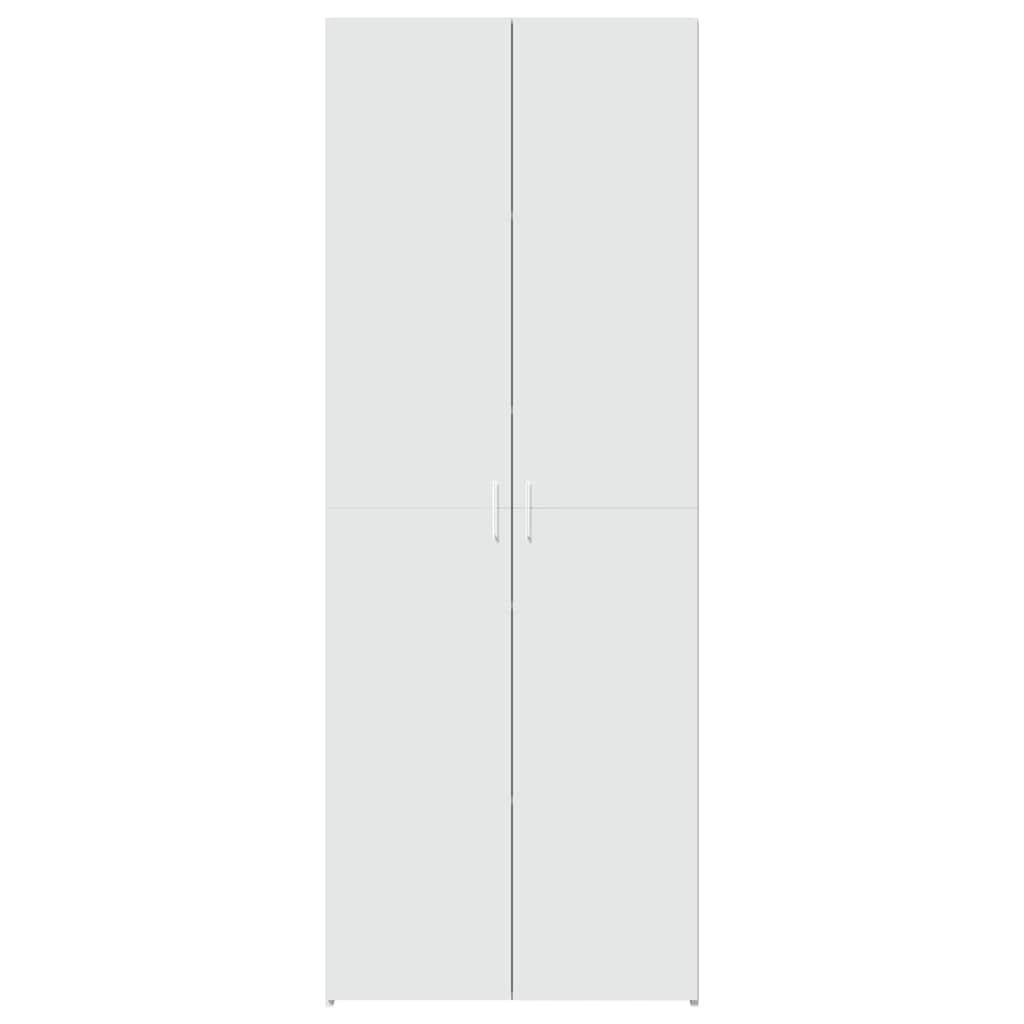 Skåp Vit 70x42,5x185 cm