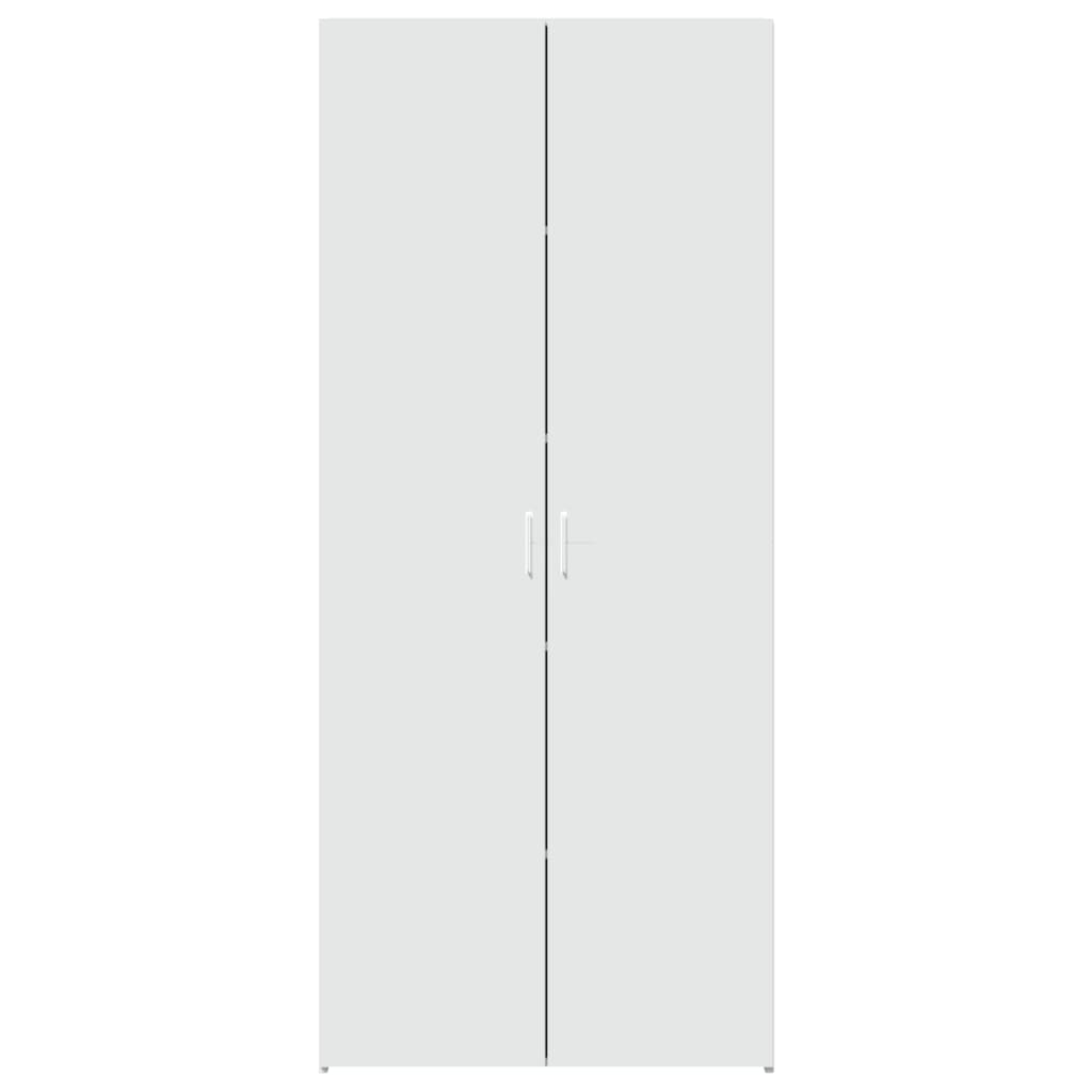 Skåp Vit 80x42,5x185 cm