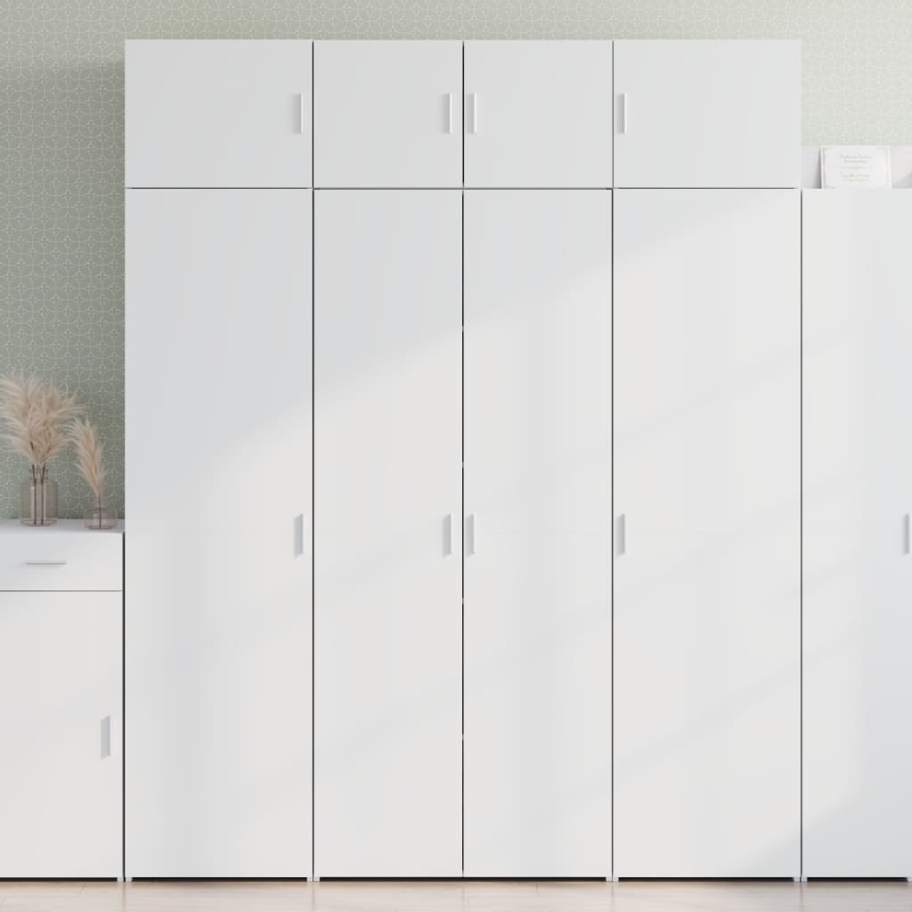 Skåp Vit 80x42,5x185 cm
