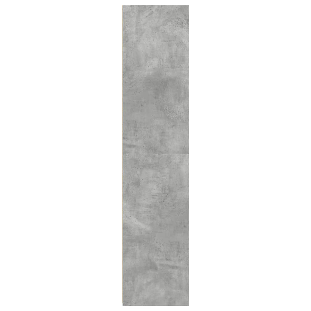 Skåp Betonggrå 40x41x185 cm