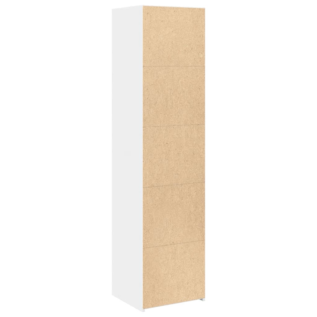 Skåp Vit 45x41x185 cm