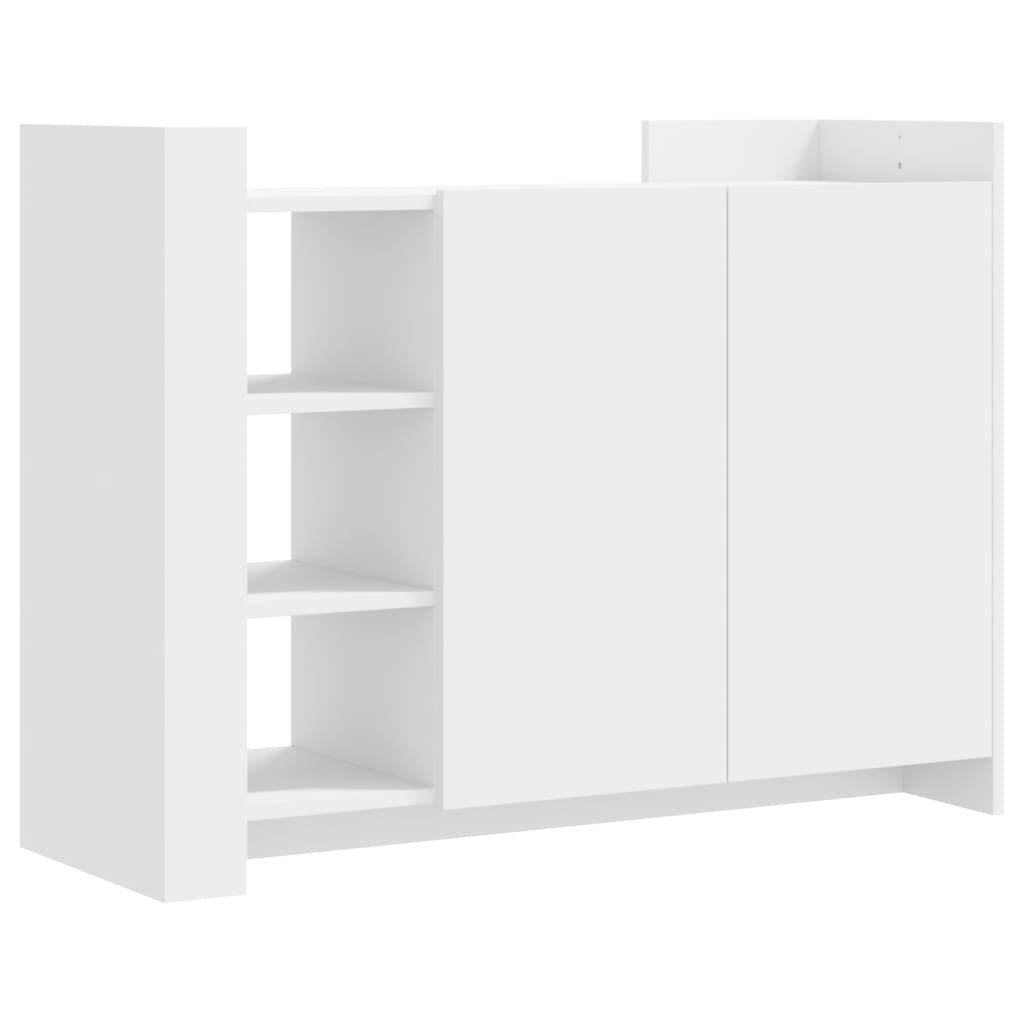 Skänk Vit 100x35x75 cm