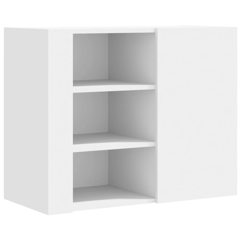 Väggskåp Vit 75x35x60 cm