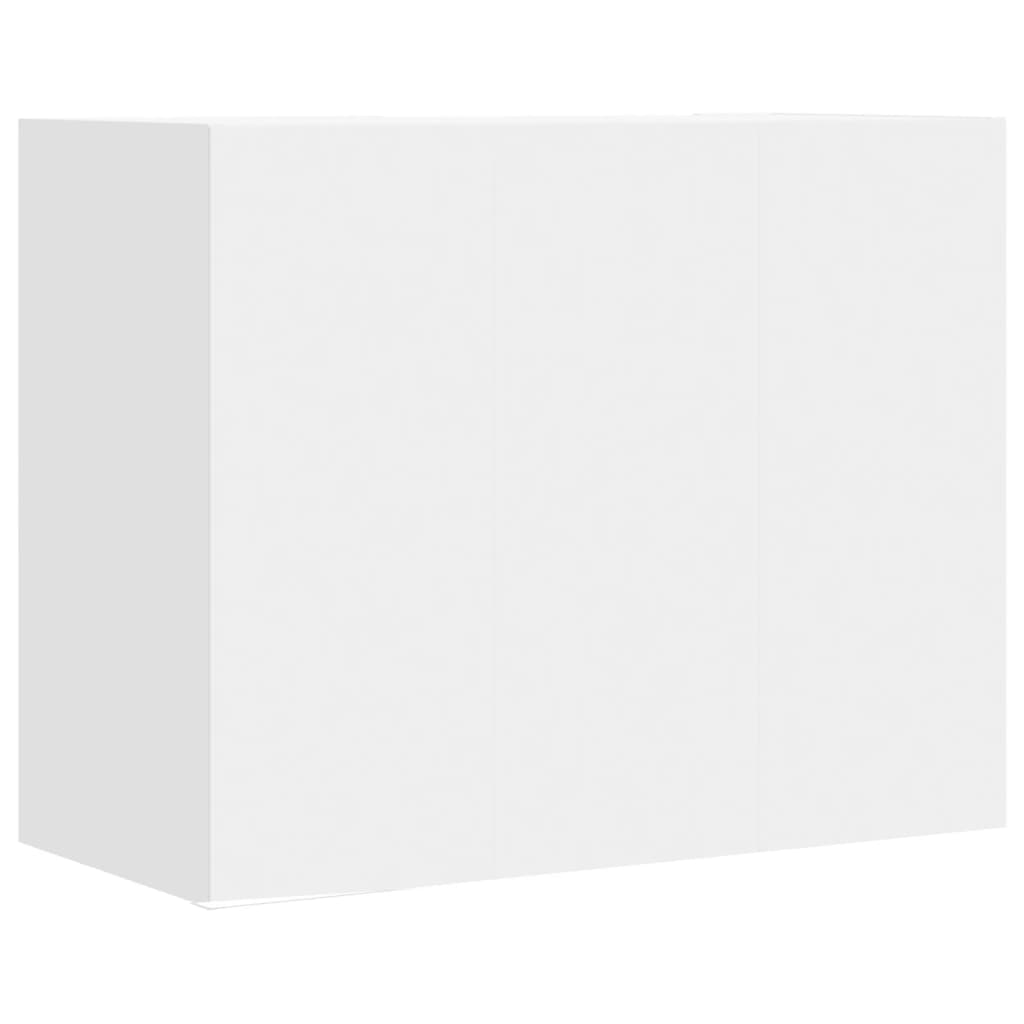 Väggskåp Vit 75x35x60 cm