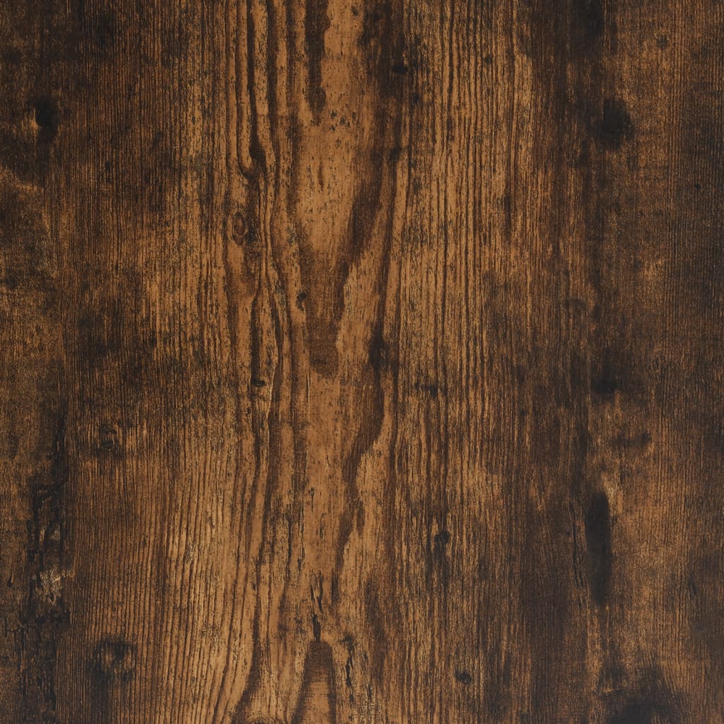 Väggskåp Rökfärgad Ek 75x35x60 cm