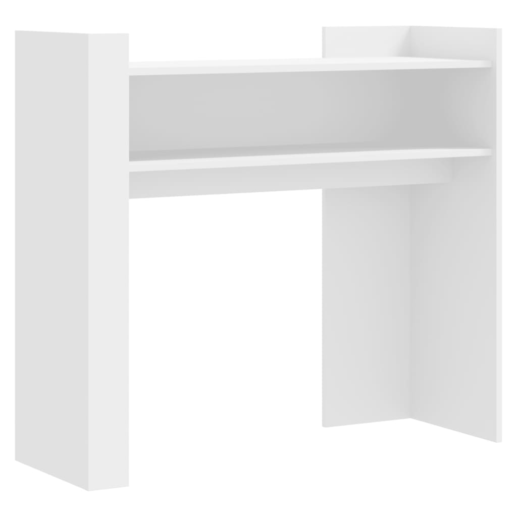 Avlastningsbord Konsollbord Vit 100x35x90 cm