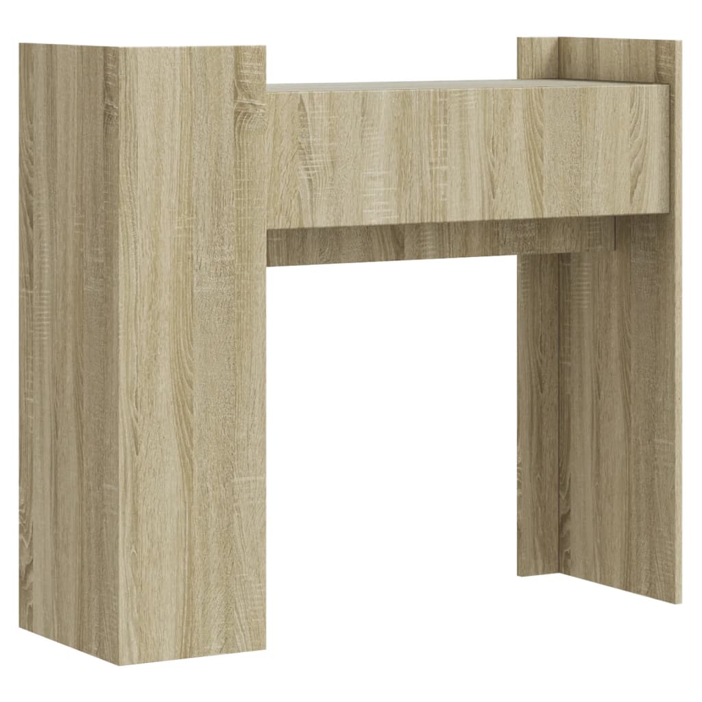 Avlastningsbord Konsollbord Sonoma Ek 100x35x90 cm