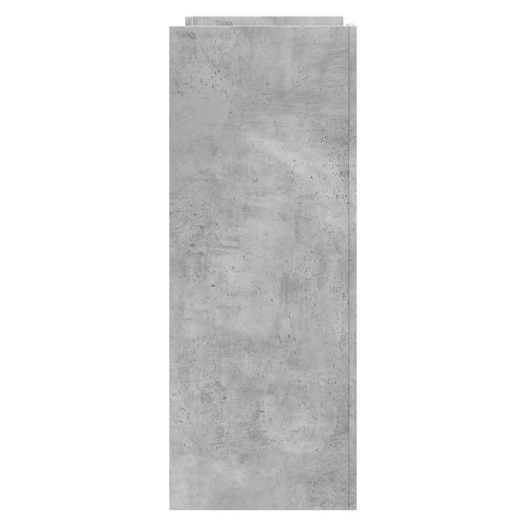 Avlastningsbord Konsollbord Betonggrå 100x35x90 cm