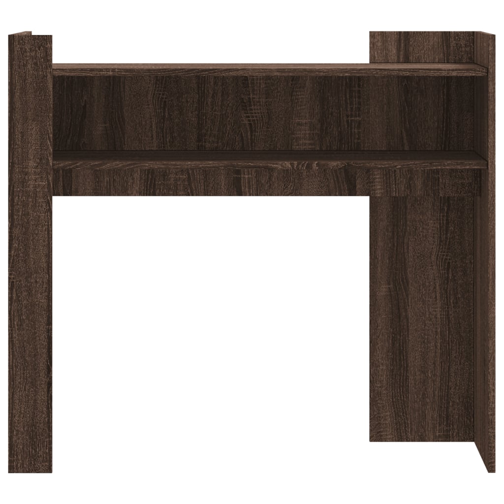 Avlastningsbord Konsollbord Brun Ek 100x35x90 cm