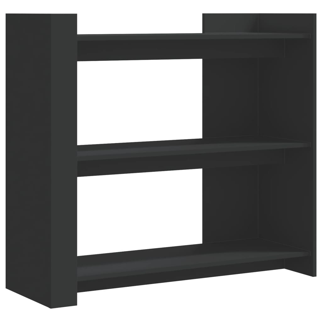 Avlastningsbord Konsollbord Svart 100x35x90 cm