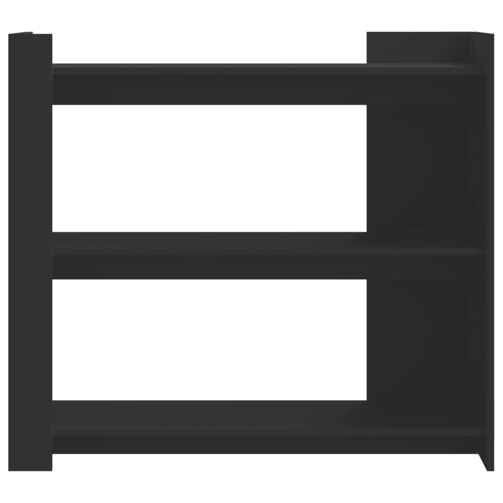 Avlastningsbord Konsollbord Svart 100x35x90 cm