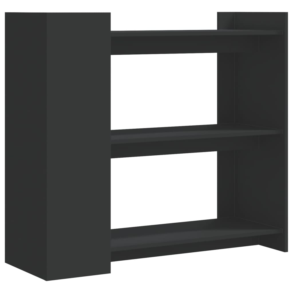 Avlastningsbord Konsollbord Svart 100x35x90 cm