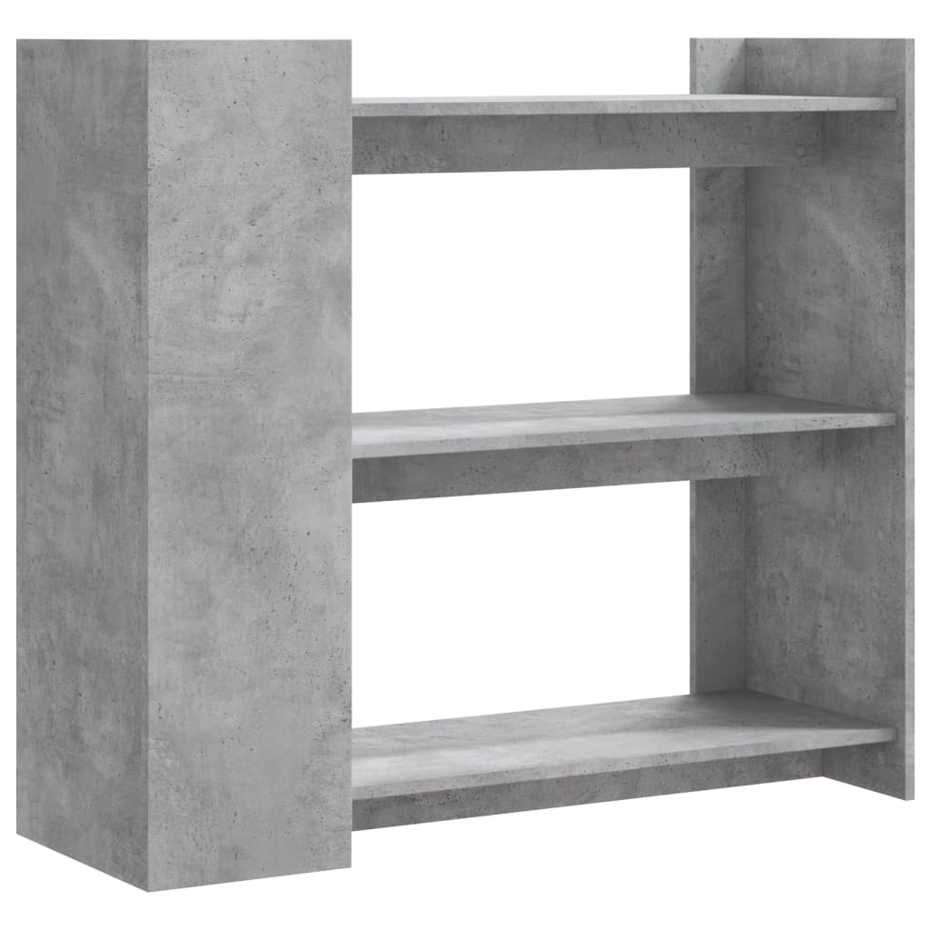 Avlastningsbord Konsollbord Betonggrå 100x35x90 cm