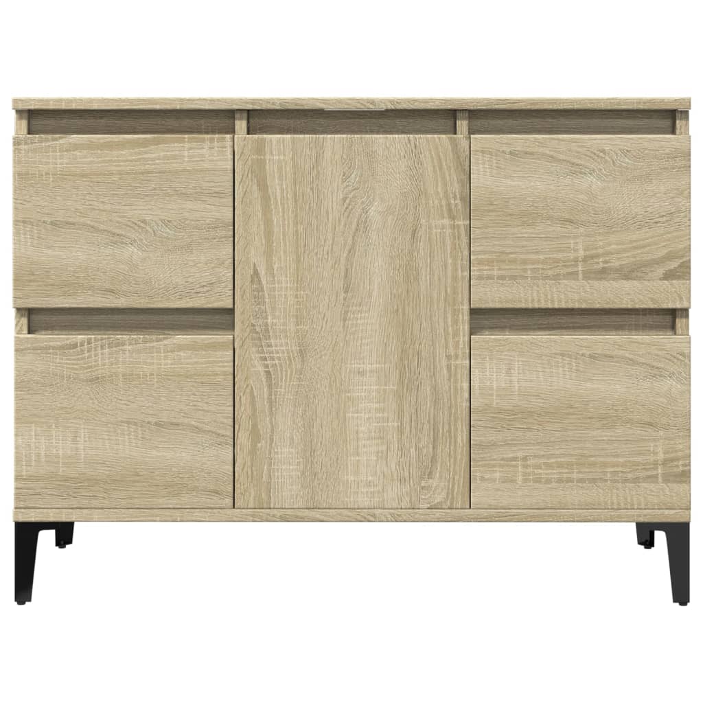 Badrumsunderskåp Sonoma Ek 80x33x60 cm