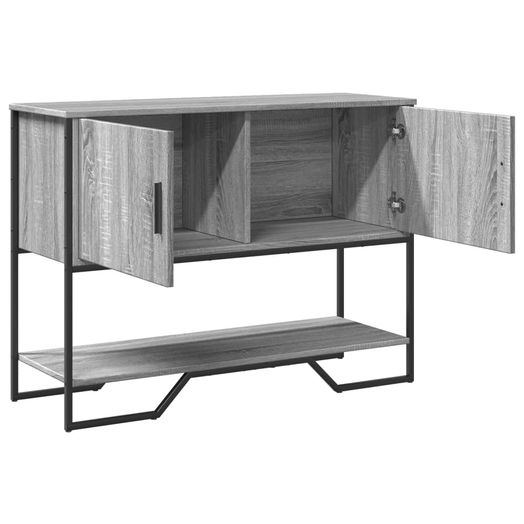 Avlastningsbord Konsollbord Sonoma Grå 100x35x74,5 cm