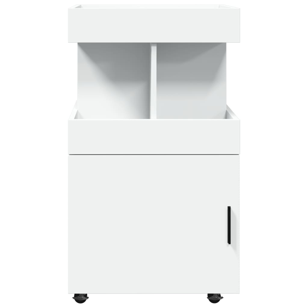 Vinställ Barvagn Vit 50x41x89 cm