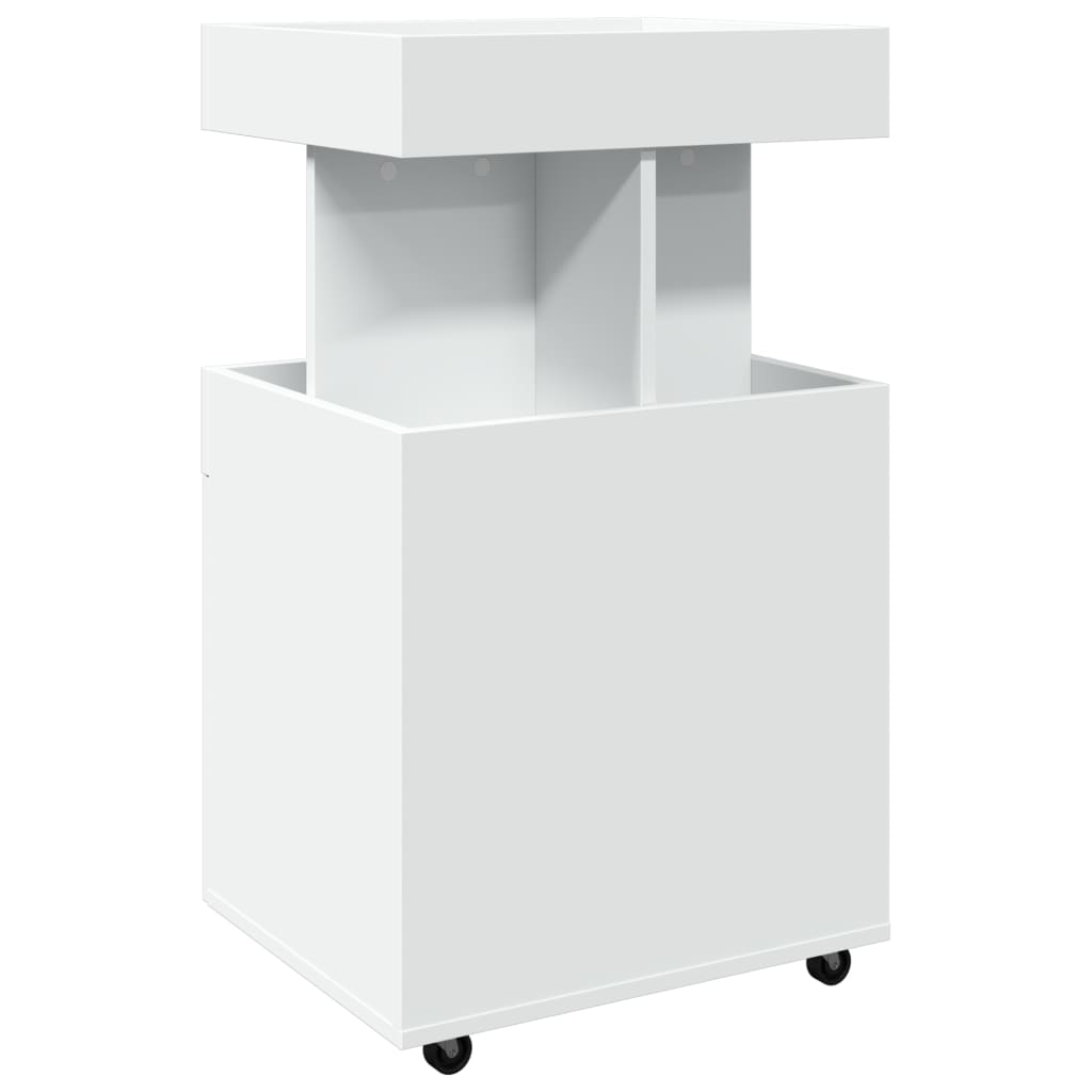 Vinställ Barvagn Vit 50x41x89 cm