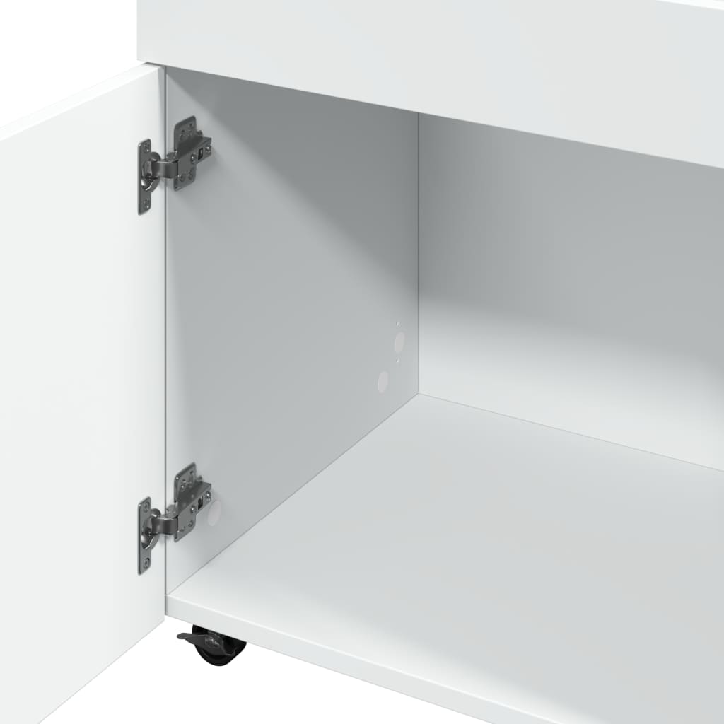 Vinställ Barvagn Vit 50x41x89 cm