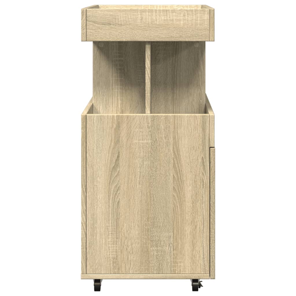 Vinställ Barvagn Sonoma Ek 50x41x89 cm