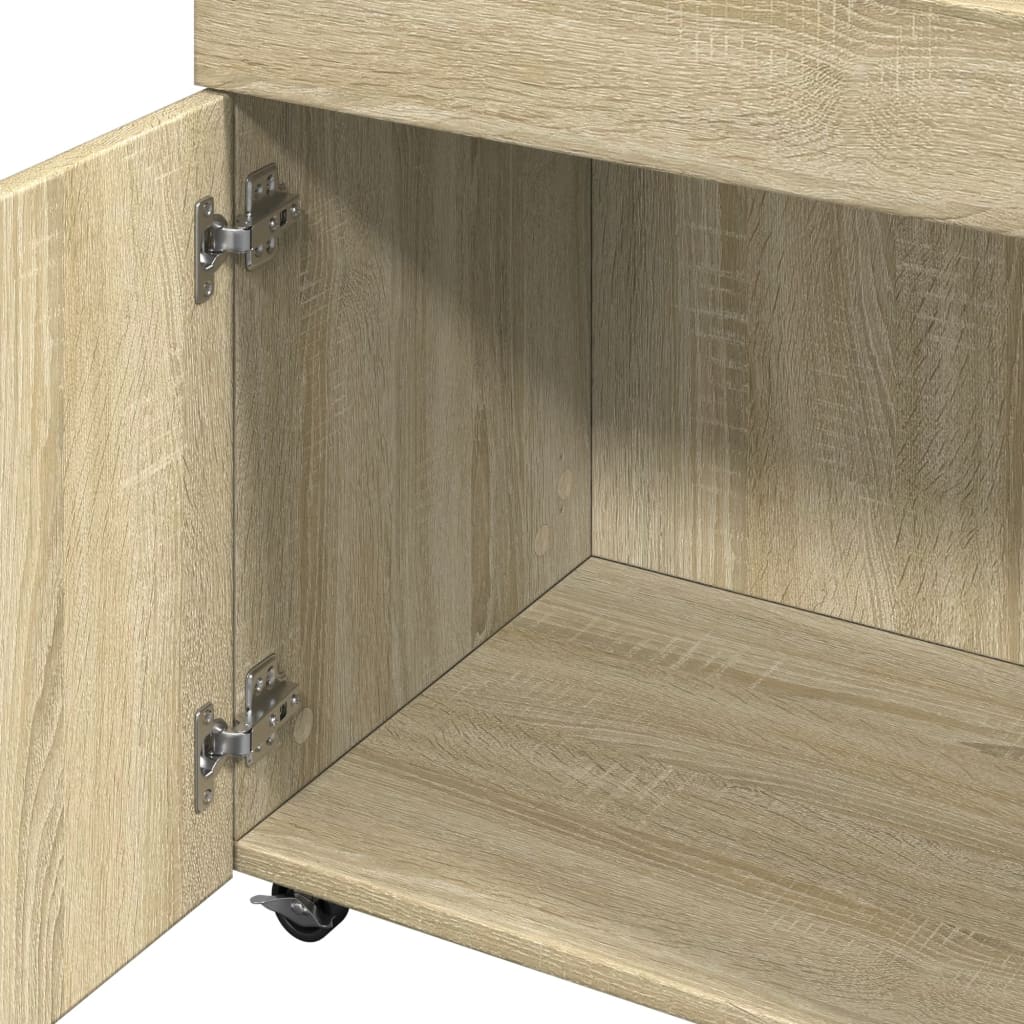 Vinställ Barvagn Sonoma Ek 50x41x89 cm