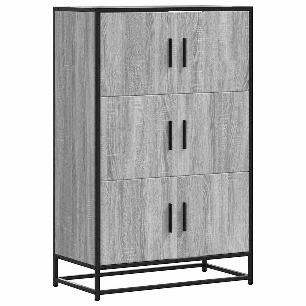 Skåp Sonoma Grå 68x35x106,5 cm metall