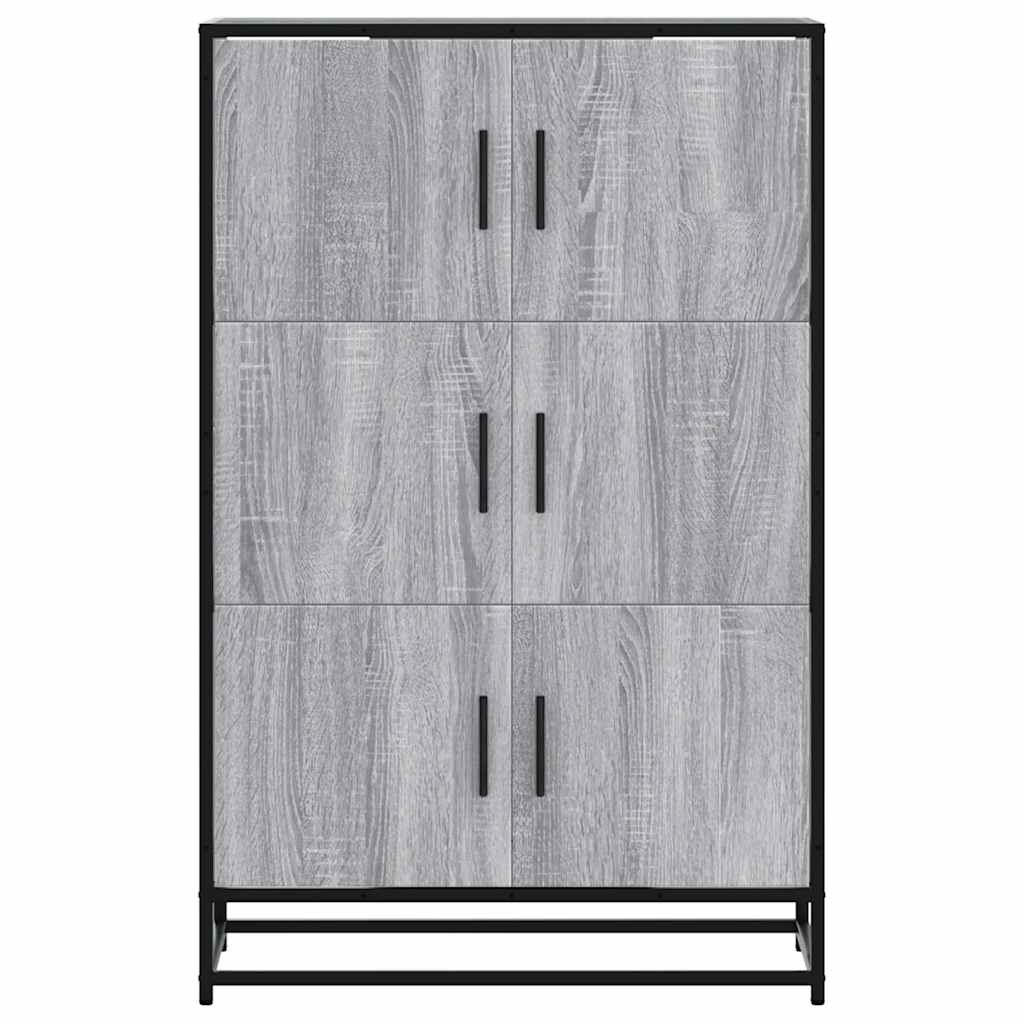 Skåp Sonoma Grå 68x35x106,5 cm metall