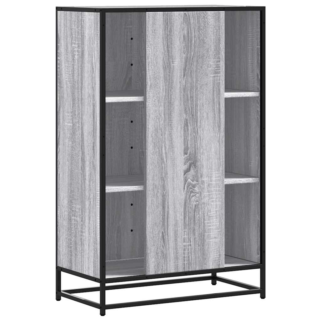 Skåp Sonoma Grå 68x35x106,5 cm metall