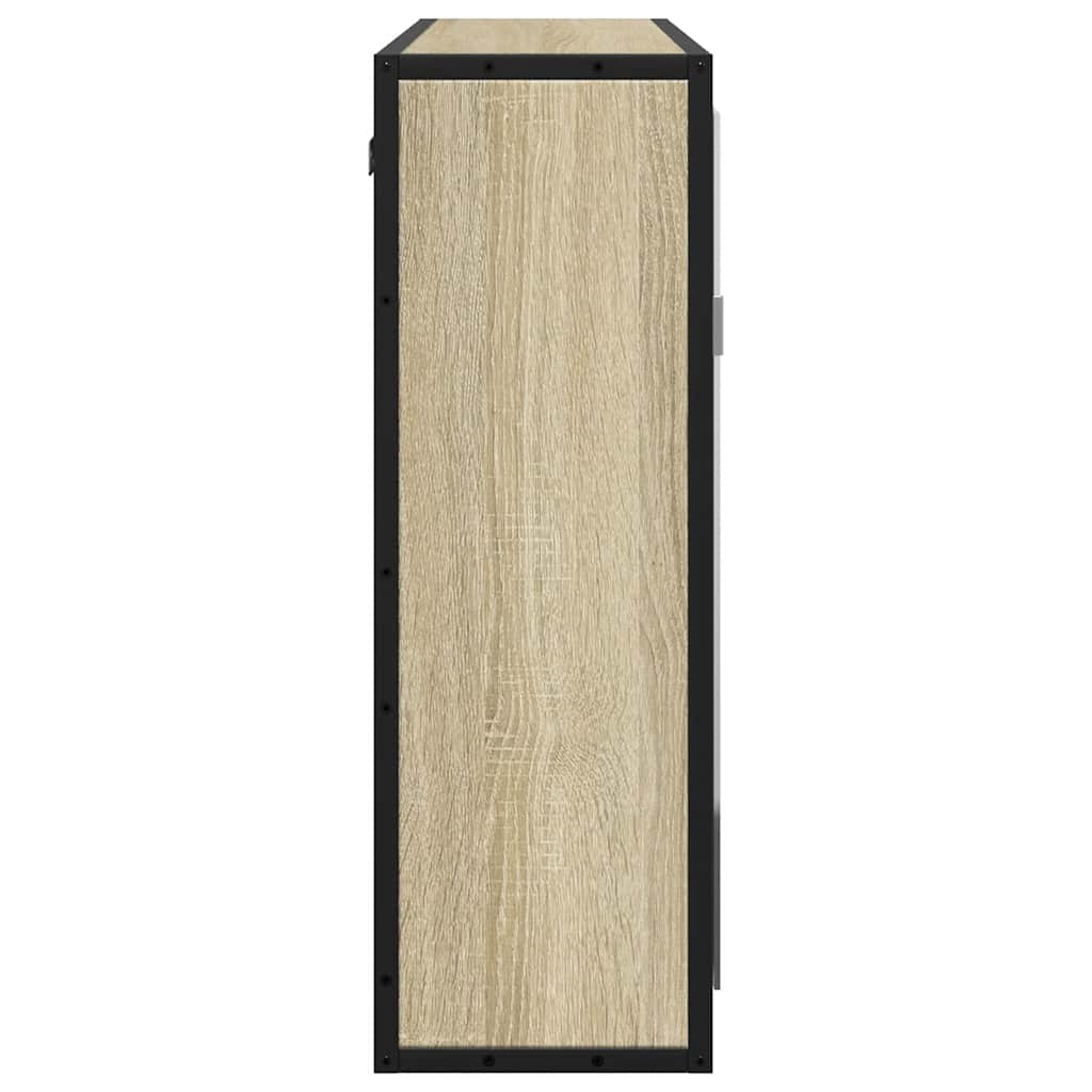 Badrumsspegel Spegelskåp Sonoma Ek 65x20x60 cm