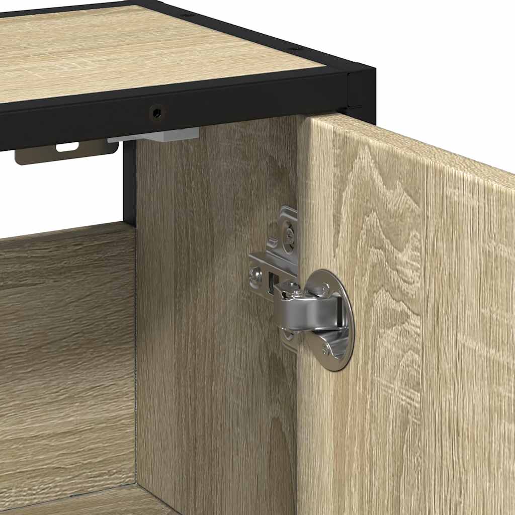 Badrumsspegel Spegelskåp Sonoma Ek 65x20x60 cm