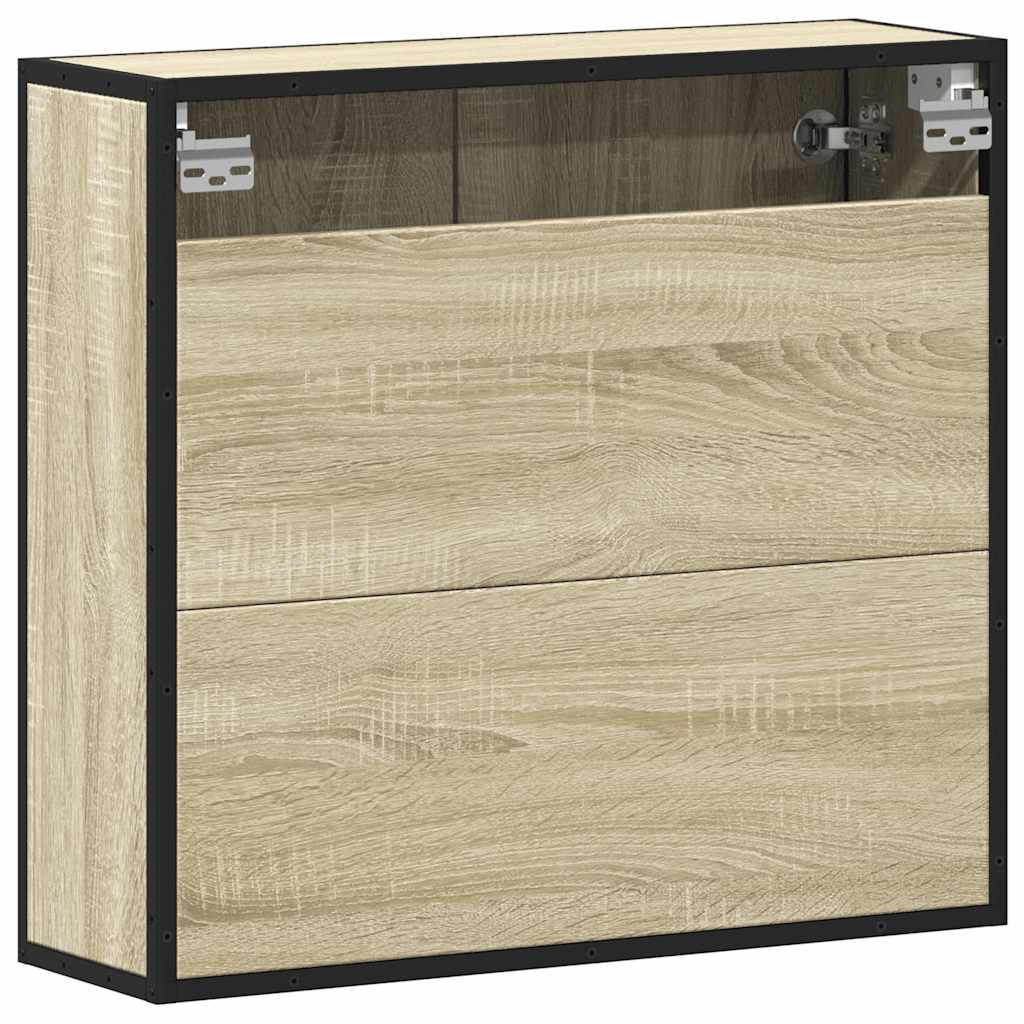 Badrumsspegel Spegelskåp Sonoma Ek 65x20x60 cm