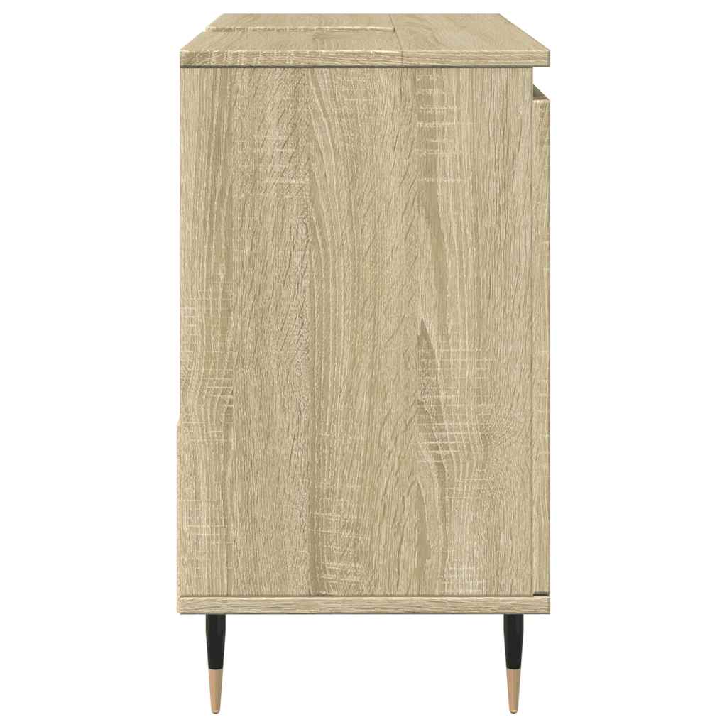 Badrumsskåp Sonoma Ek 65x33x60 cm