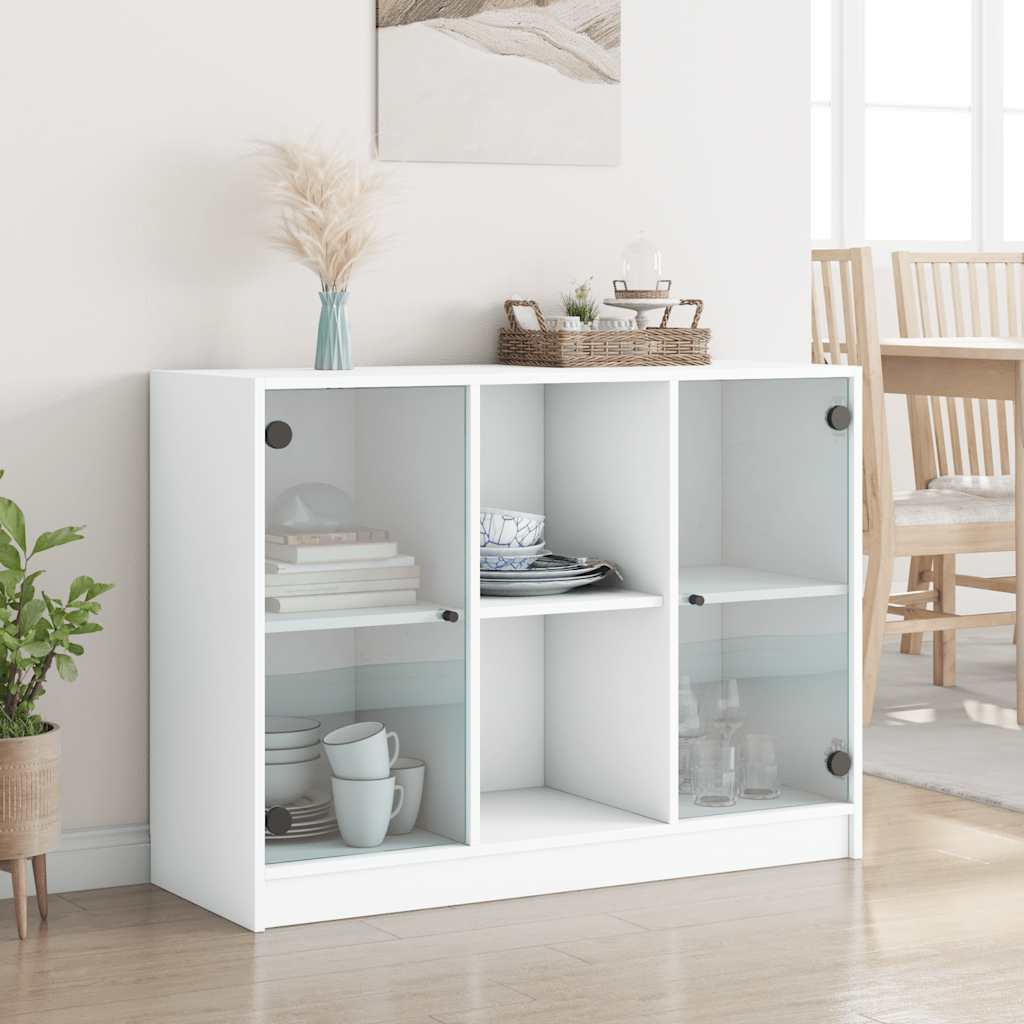 Skänk Vit 102x37x75,5 cm