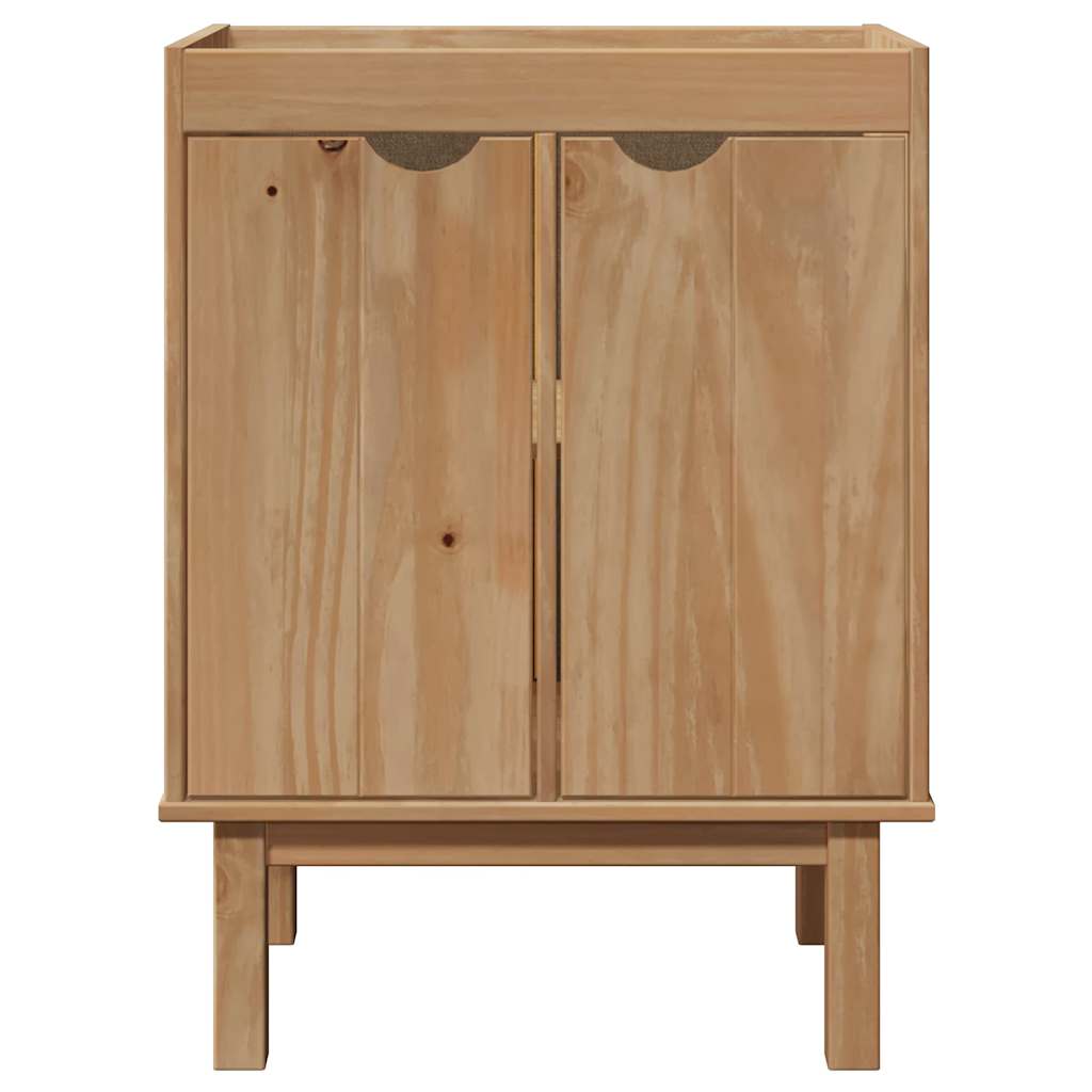 Badrumsunderskåp OTTA 59x40x80 cm massiv furu