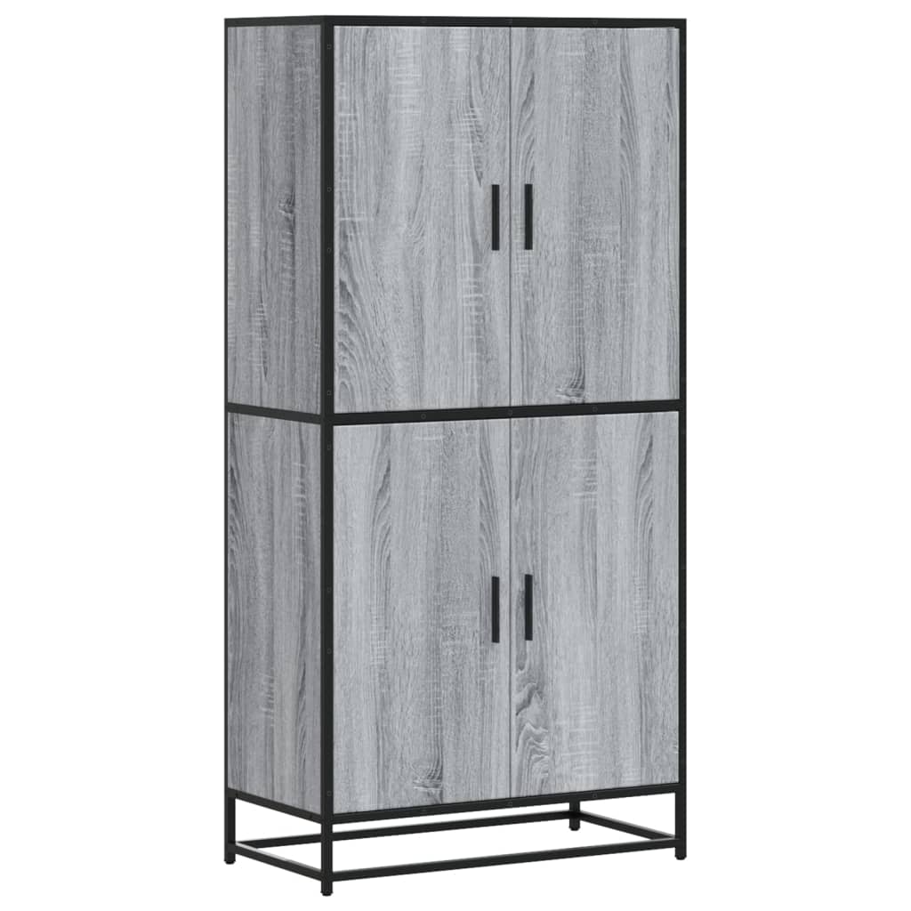 Skåp Sonoma Grå 68x35x139 cm
