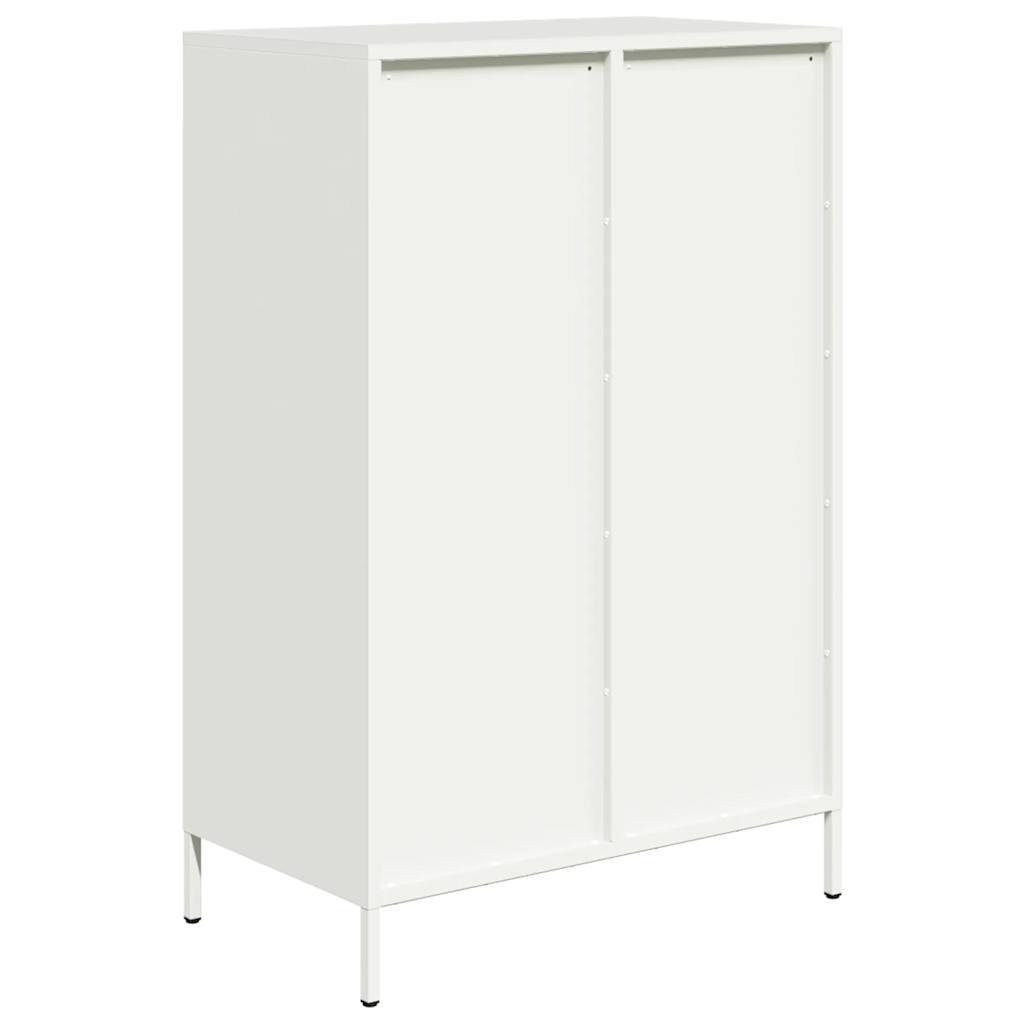 Skåp Vit 68x39x101,5 cm stål