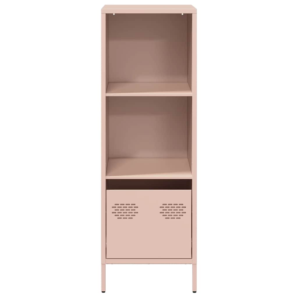 Skåp DIV. rosa 35x39x103,5 cm stål