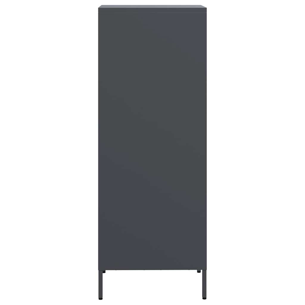 Skåp DIV. antracit 39x35x103,5 cm stål
