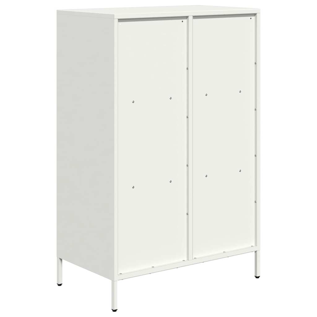Skåp Vit 68x39x103,5 cm stål