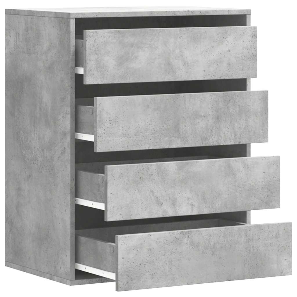 Byrå Betonggrå 60x41x76 cm