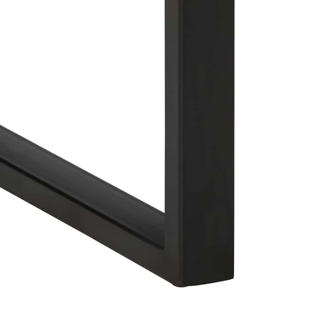 Avlastningsbord Konsollbord Trä 100x35x75 cm massivt grovt Trä mango