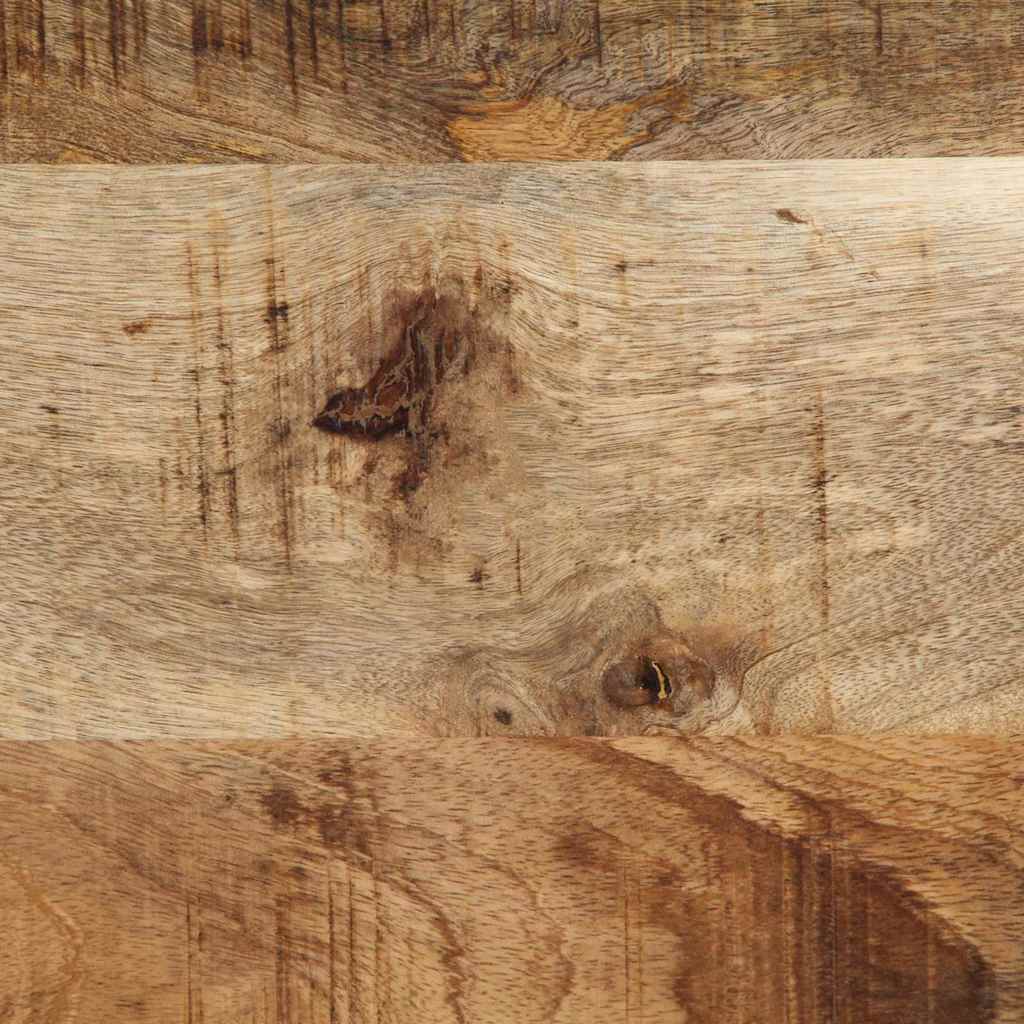 Hallmöbel 80x40x190 cm massiv grov trämango