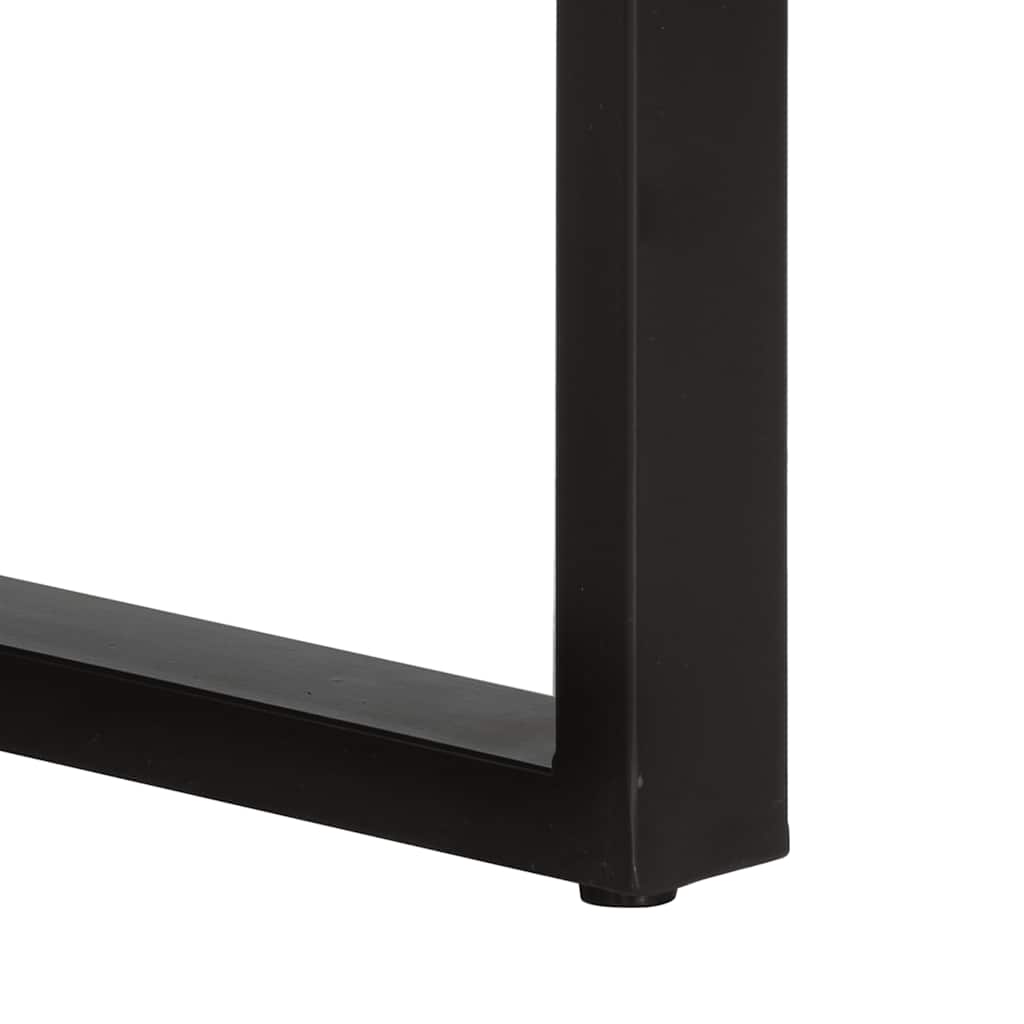 Avlastningsbord Konsollbord Trä 90x35x75 cm massivt grovt mangoträ