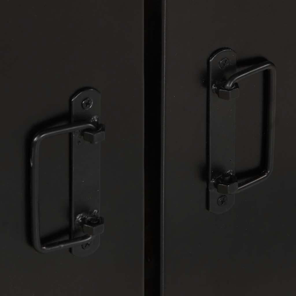 Skänk Trä flerfärgad 55x35x70 cm massivt återvunnet trä