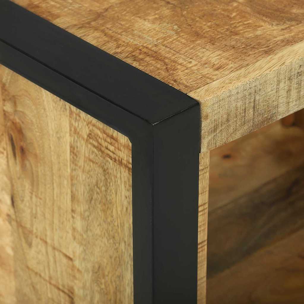 Vägghylla Trä Brun 55 x 35 x 40 cm Massivt Mangoträ