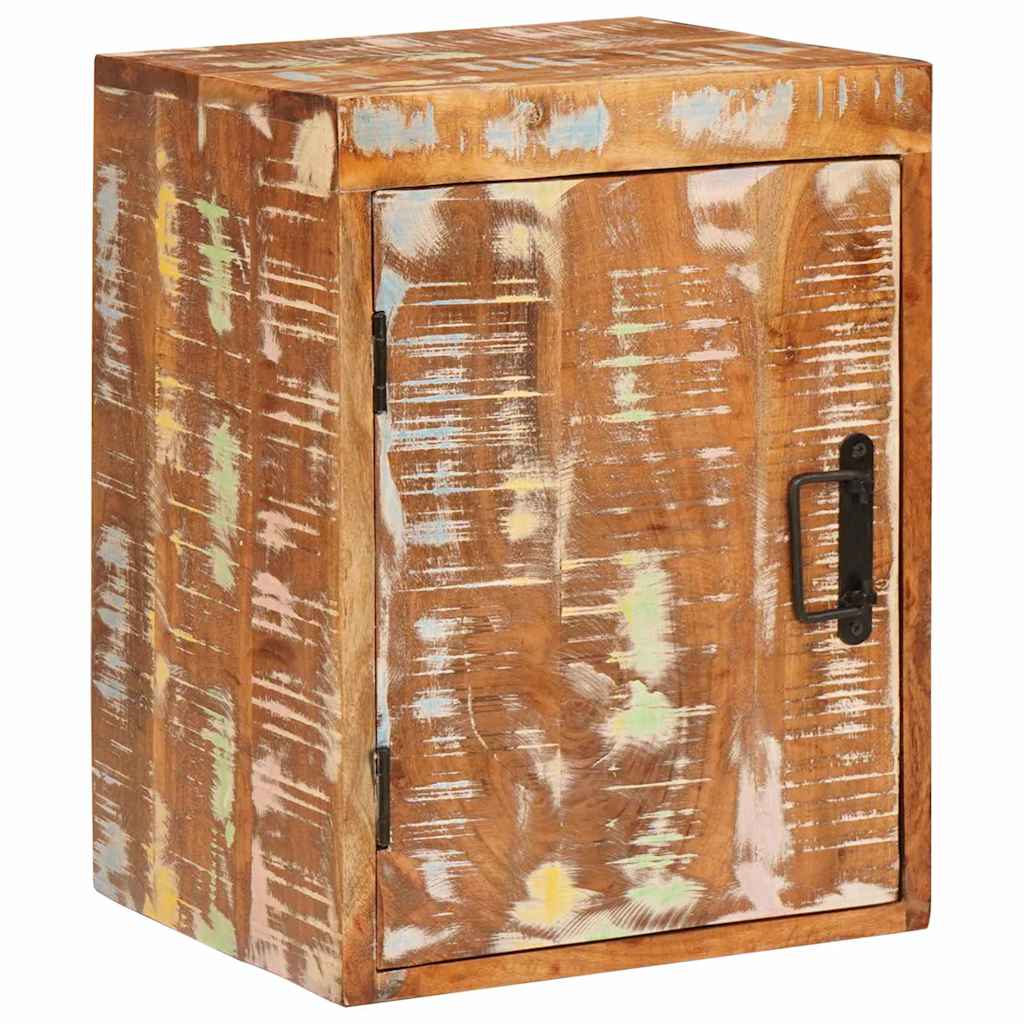Sängbord 2 pcs Brun 35 x 33 x 48 cm Solid Återvunnet Trä