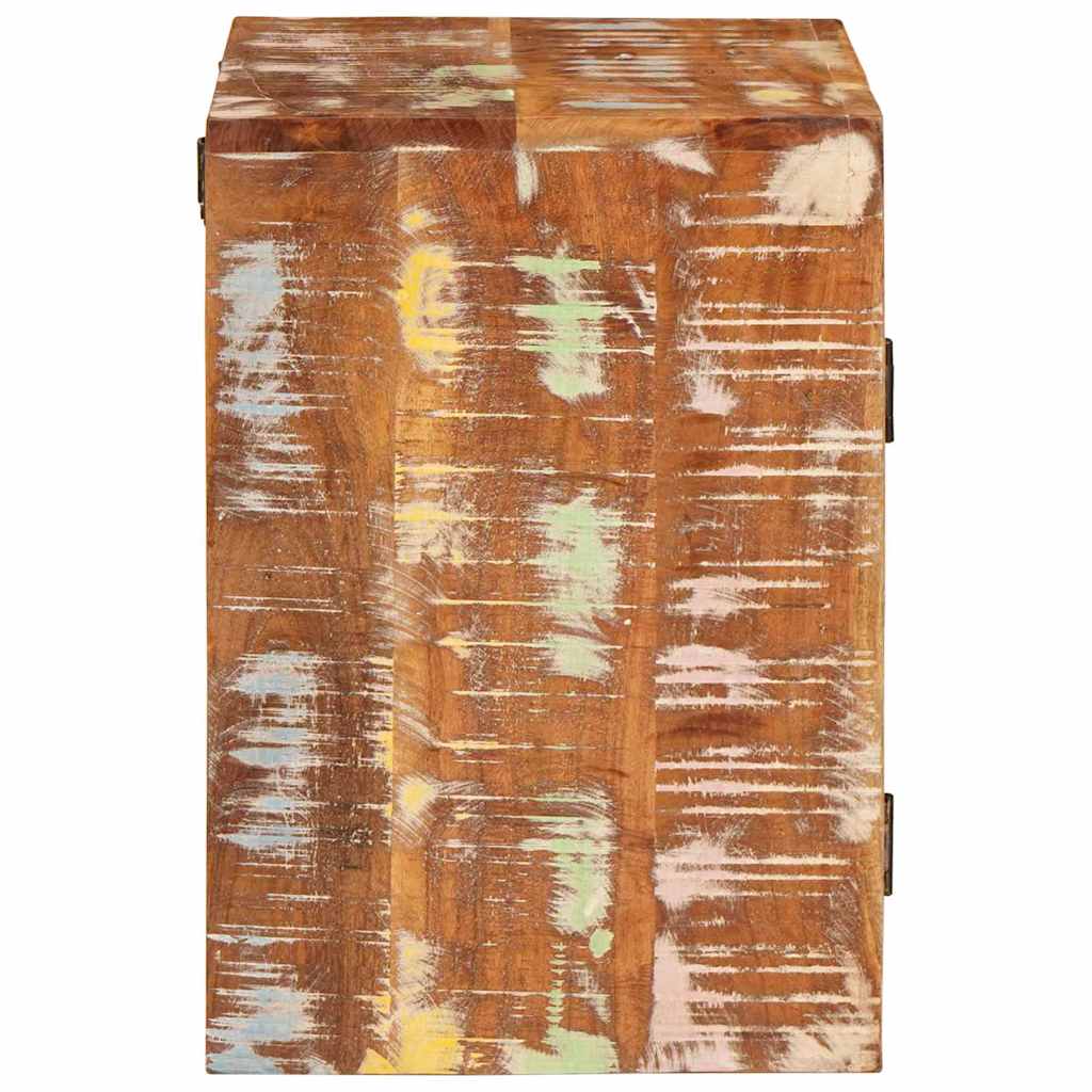 Sängbord 2 pcs Brun 35 x 33 x 48 cm Solid Återvunnet Trä